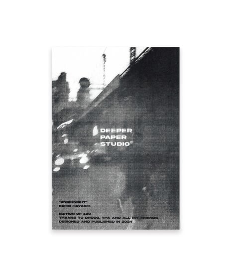 Kohei Hayashi “ONCE/NIGHT”