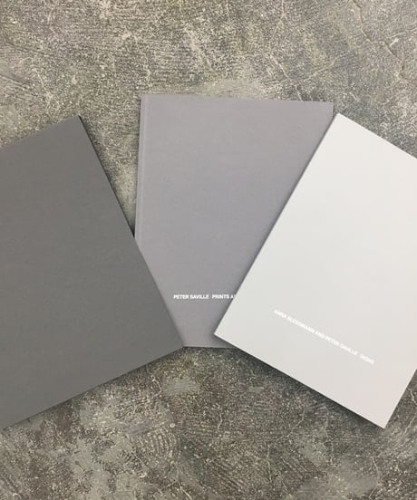 “Peter SaVille Prints and Multiples/Anna Blessman and Peter SaVille Signs”