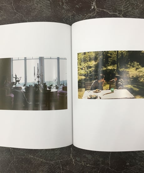 Anders Edstrom  "Waiting some birds a bus a woman/Spidernet place a crew"