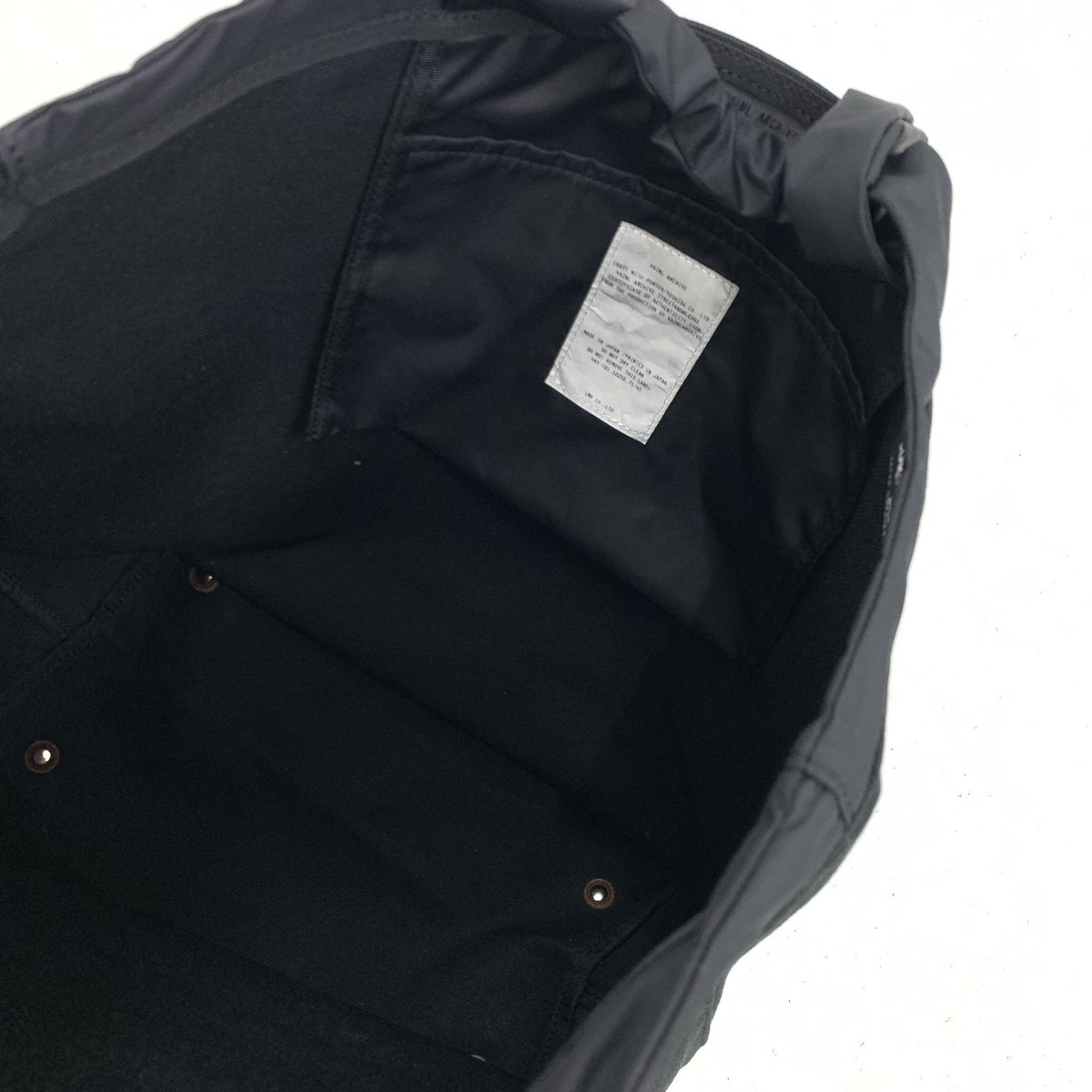 VAINL ARCHIVE × PORTER BUCKET / BLACK | SALT A...