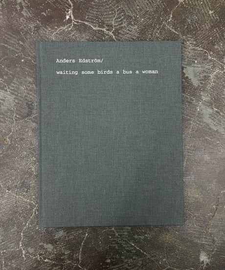 Anders Edstrom  "Waiting some birds a bus a woman/Spidernet place a crew"
