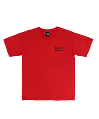 Silent Sound Font Logo Tee Red