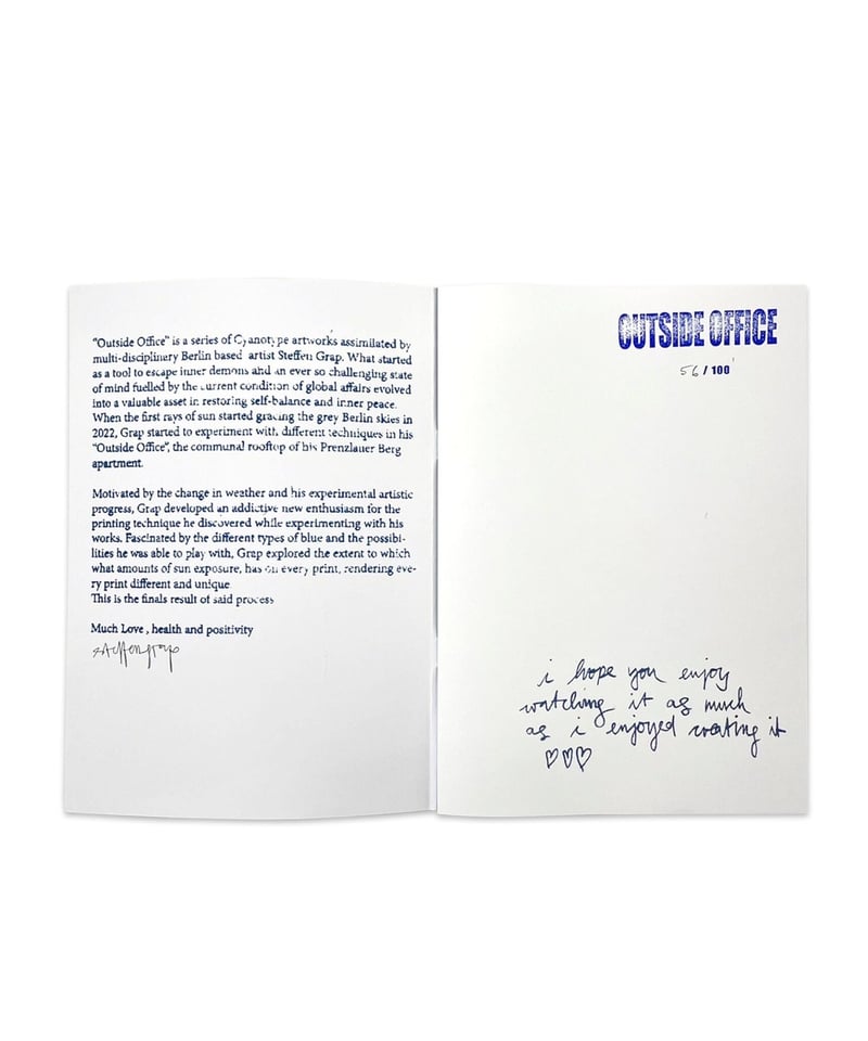 アート・デザイン・音楽 OUTSIDE OFFICE / STEFFEN GRAP STEFFEN GRAP 