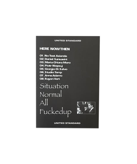 No Show Official Presents ‘HERE AND NOW & THEN’  Zine set