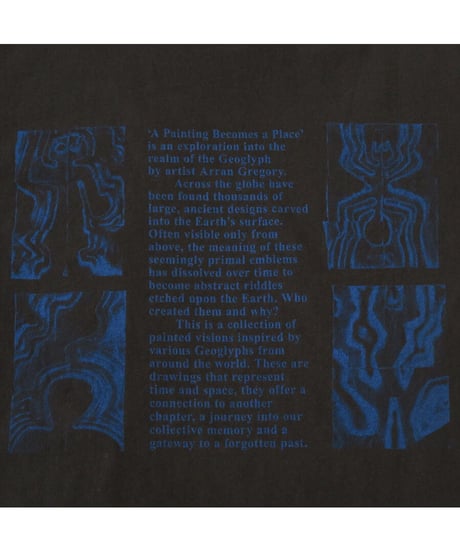 Arran Gregory "Geoglyphs SS Tee Black"