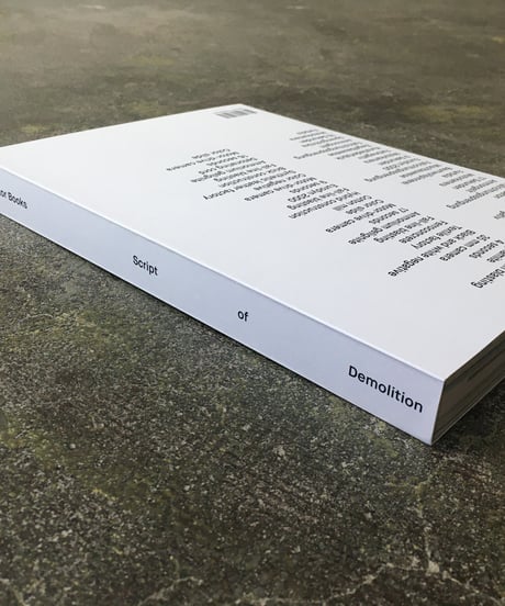 Alina Schmuch “SCRIPT OF DEMOLITION”