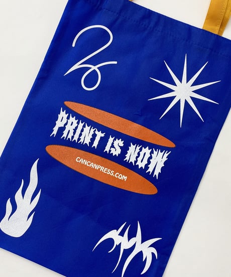Can Can Press “Print is now bag”