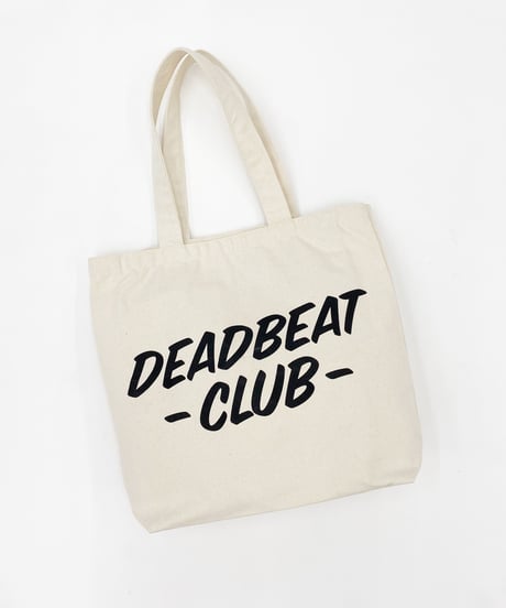 Deadbeat Club Tote Bag w/Pocket
