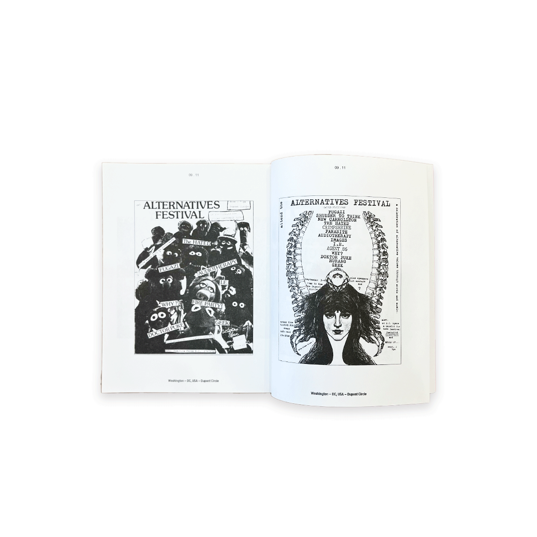 Fugazi 1988 Live Flyers | SALT AND PEPPER