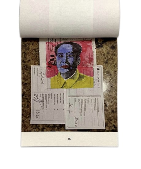 Jonathan Monk "ONE HUNDRED MEALS BETWEEN ROME AND BERLIN"