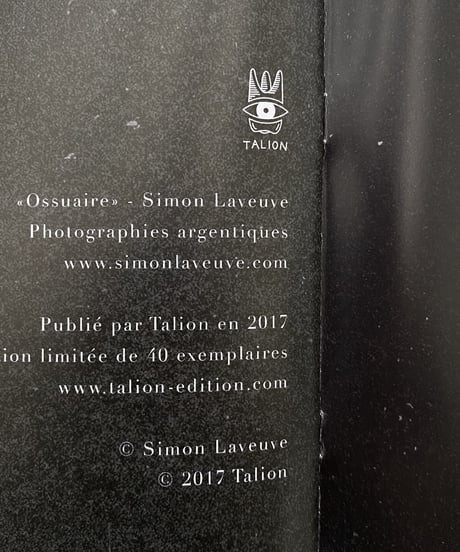 Simon Laveuve “Ossuaire”