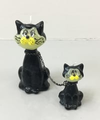 OLGA goose candle "THIEF CATS"