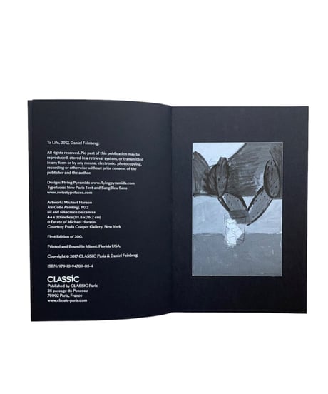 Daniel Feinberg “To Life,”