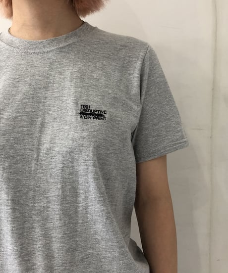 1991 Disruptive Logo T-shirt Grey