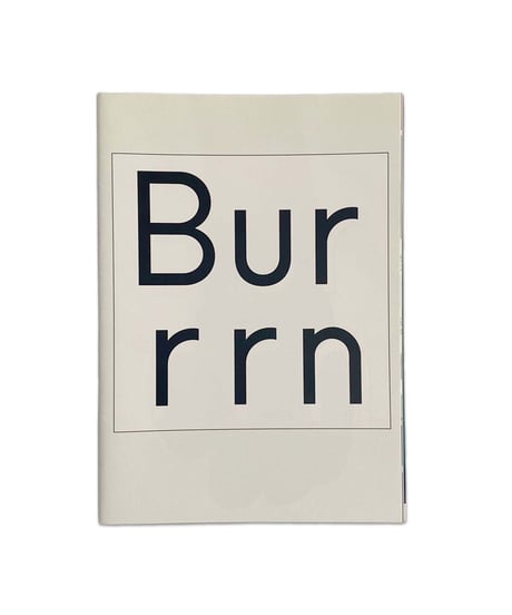 Ayao Tazaki “Burrrn”