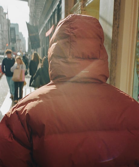 VAINL ARCHIVE "MARMOT Puff Hoody"
