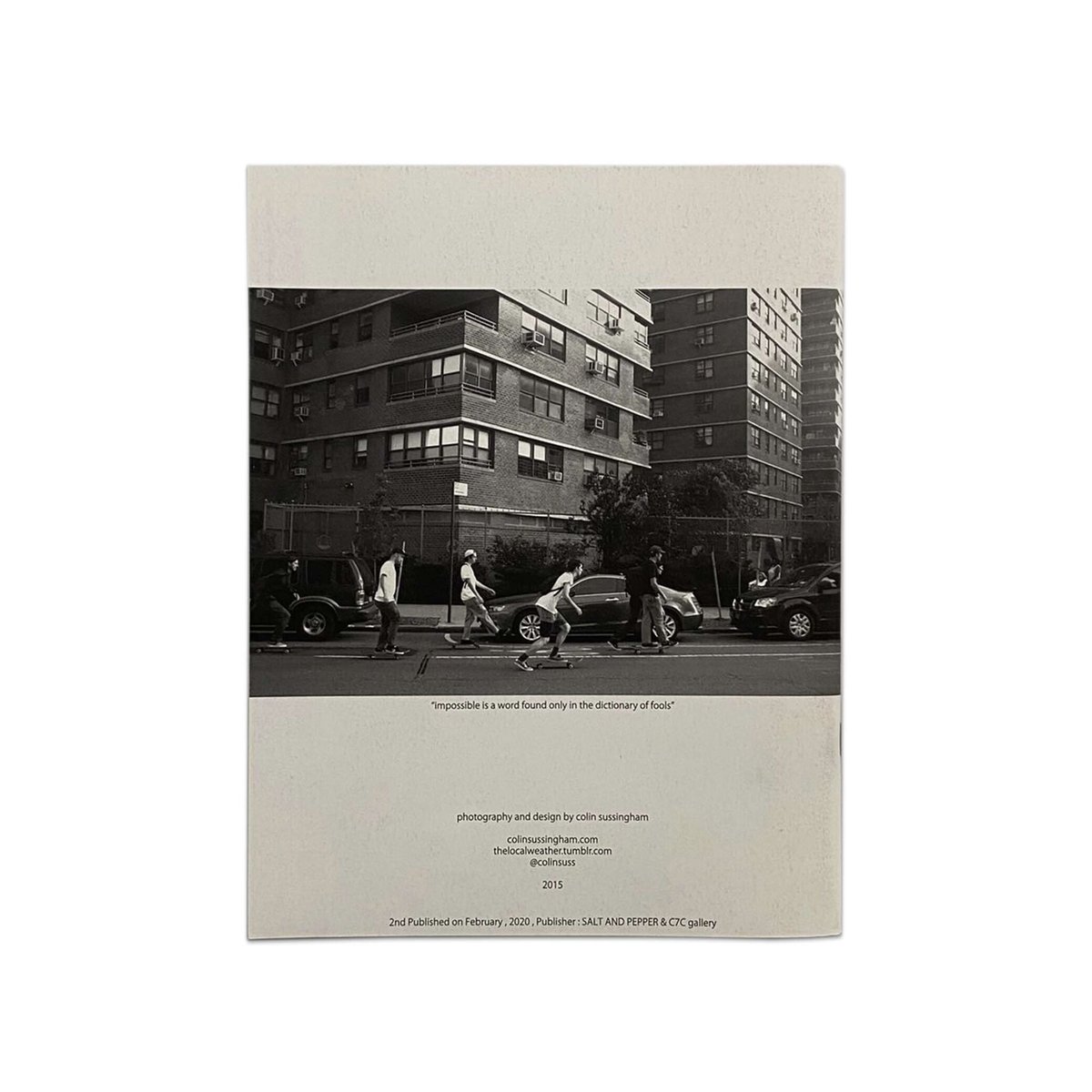 絶版‼️ Colin Sussingham 写真集 絶版‼️ Colin Sussingham 写真集