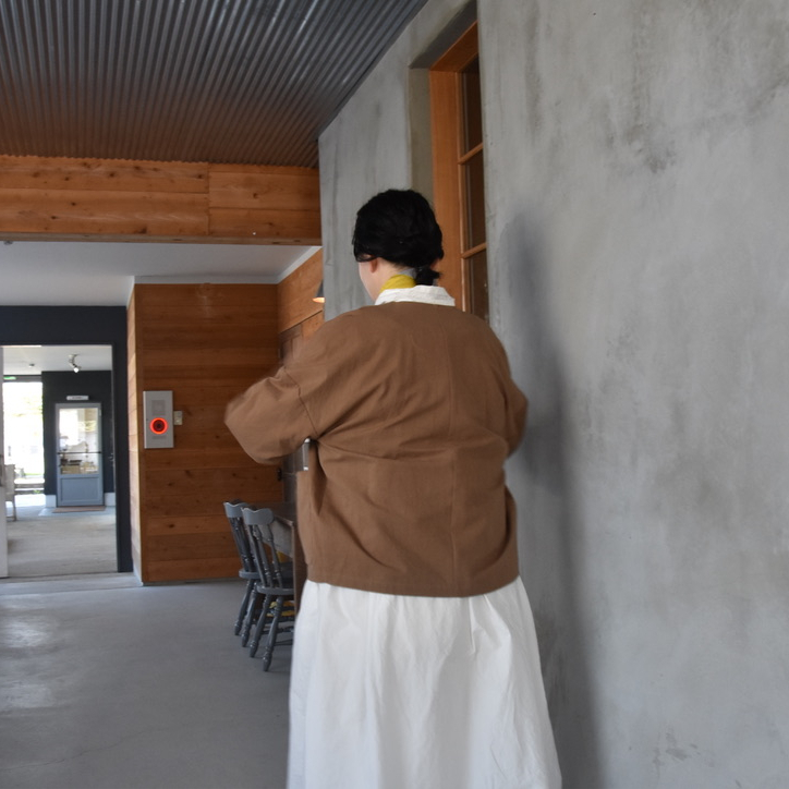 【最終値下げ】Atelier d’antan Cibot ノーカラージャケット Atelier d'antan 《Cibot》ノーカラージャケット | 04 STORE