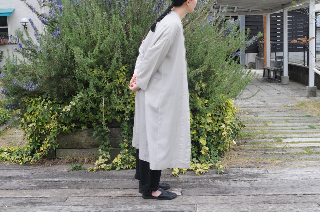 evam eva キュプラシルクジャケット | 04 STORE