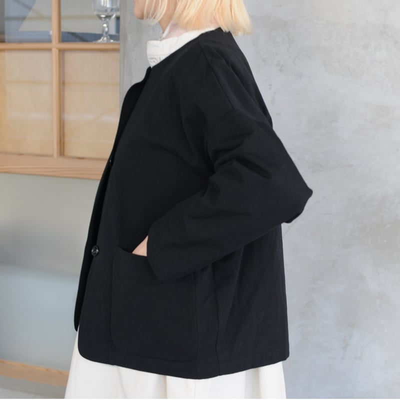 Atelier d'antan Cibot ノーカラージャケット | 04 STORE Atelier d'antan Cibot ノーカラージャケット | 04 STORE