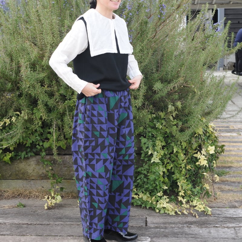 homspun/ホームスパン【定価2万】コットンキャバアンクルパンツ homspun/ホームスパン【定価2万】コットンキャバアンクルパンツ