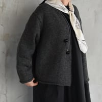 Atelier d'antan 《Cibot》ノーカラージャケット | 04 STORE