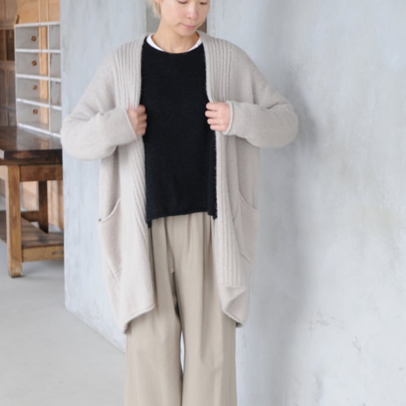 e233k052) / evam eva (エヴァムエヴァ) / wool vest (ウールベスト