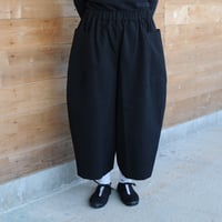 Atelier d'antan　Perriere 　サイドポケットワイドドローストリングパンツ