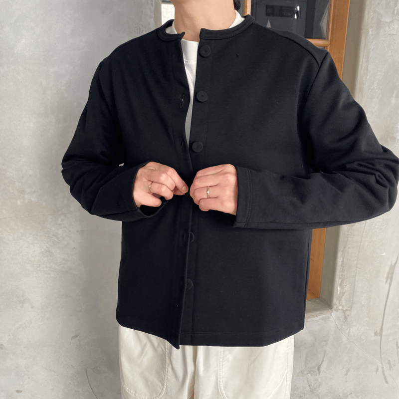 homspun コンパクト裏毛 カーディガン | 04 STORE