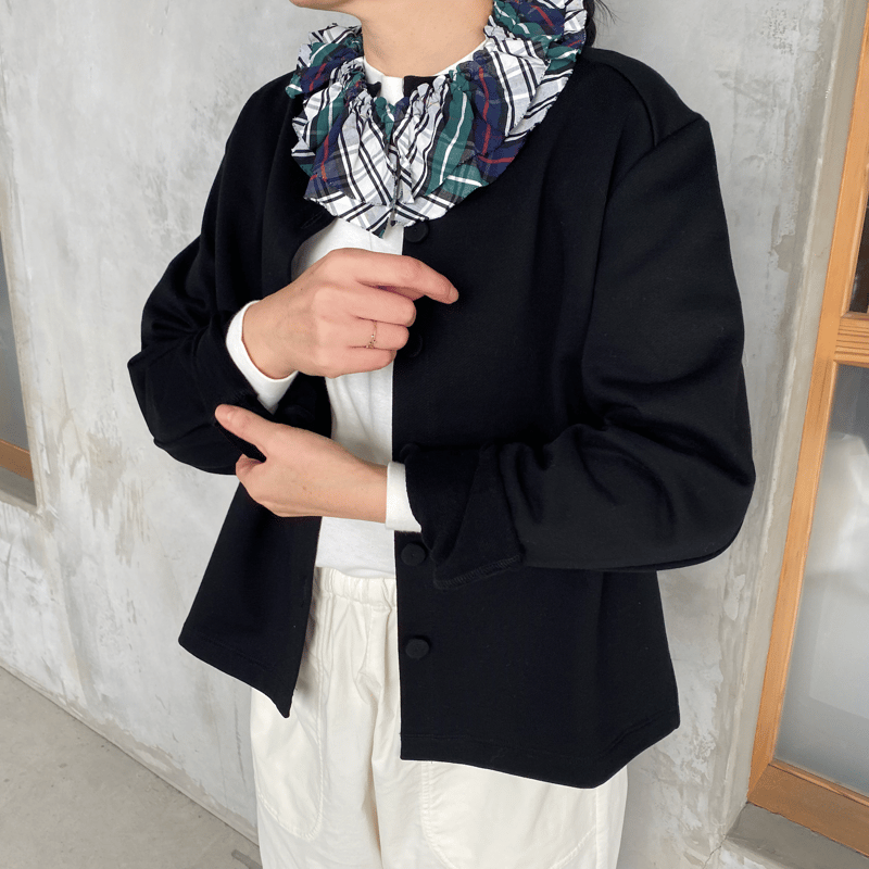 homspun コンパクト裏毛 カーディガン | 04 STORE