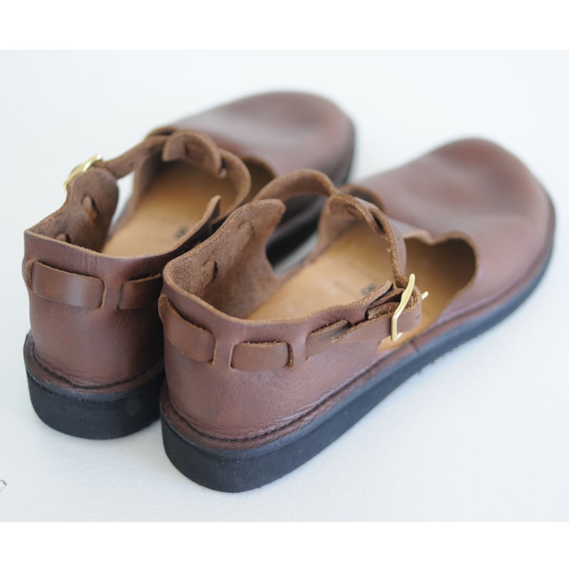 オーロラシューズ T-Strap(ブラウン) | 04 STORE オーロラシューズ T-Strap(ブラウン) | 04 STORE