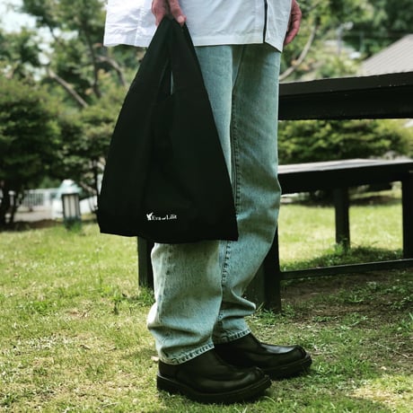 Eva et Lilit コットン エコバッグ レジ袋タイプ 幅30cm×奥行9.5cm