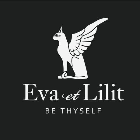 Eva et Lilit ビッグシルエット コットン Tシャツ ブラック