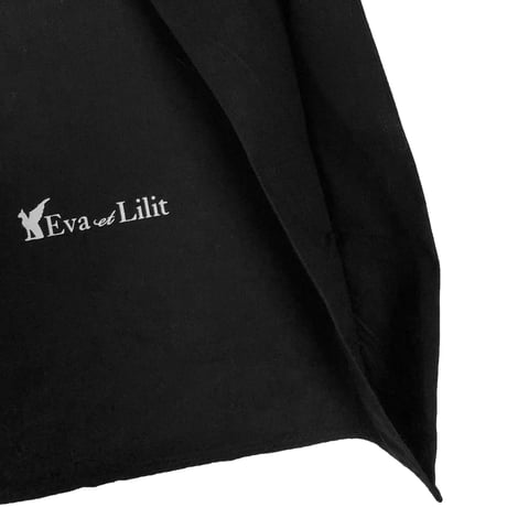 Eva et Lilit コットン エコバッグ レジ袋タイプ 幅30cm×奥行9.5cm