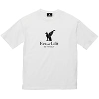 Eva et Lilit ビッグシルエット コットン Tシャツ ホワイト