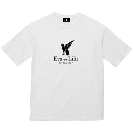 Eva et Lilit ビッグシルエット コットン Tシャツ ホワイト