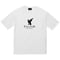 Eva et Lilit ビッグシルエット コットン Tシャツ ホワイト