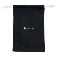 Eva et Lilit コットン巾着 Mサイズ 17cm×26cm