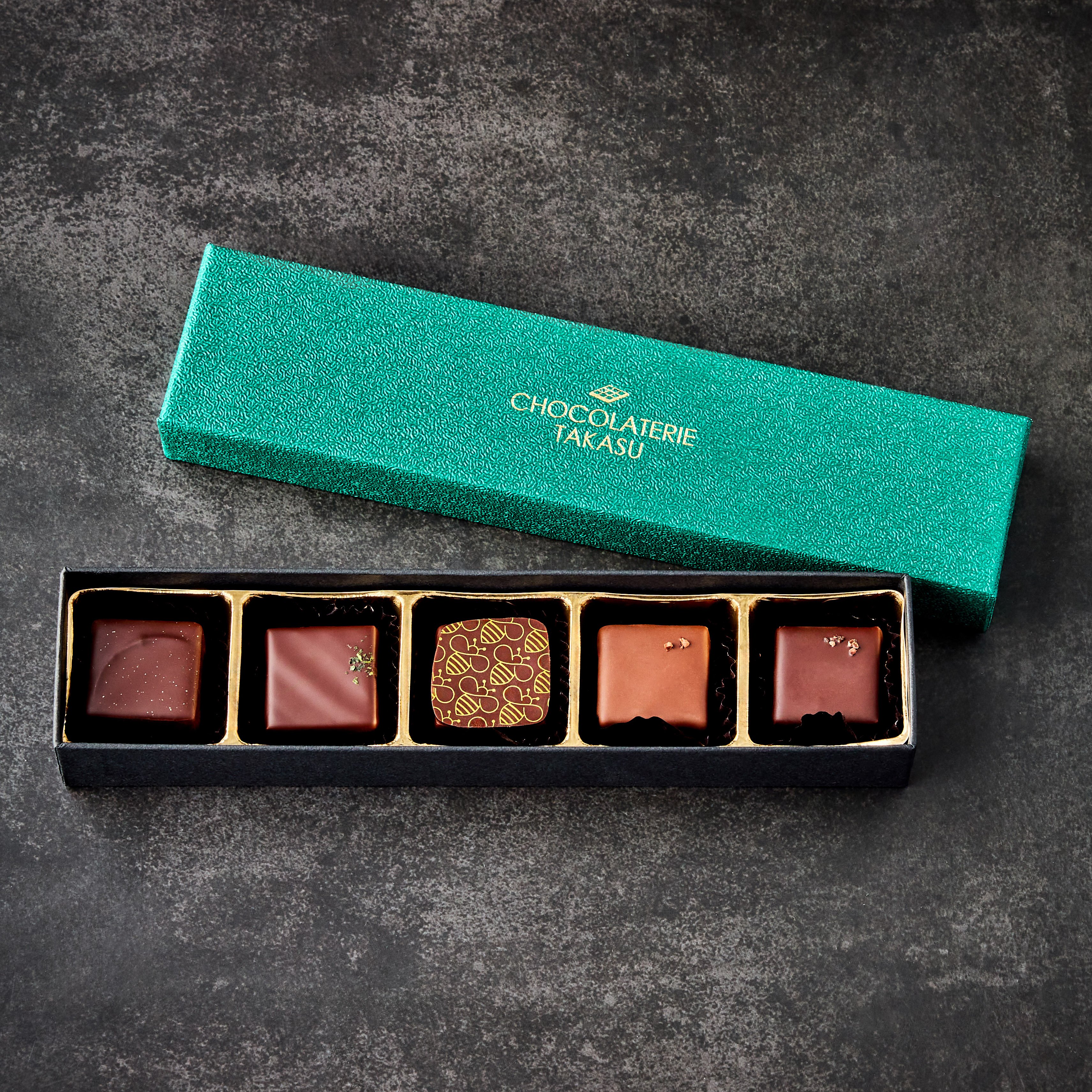 ボンボンショコラ5P | CHOCOLATERIE TAKASU