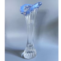 1960's~70's ドイツor ムラーノグラス フラワーベース28cm  /GR250