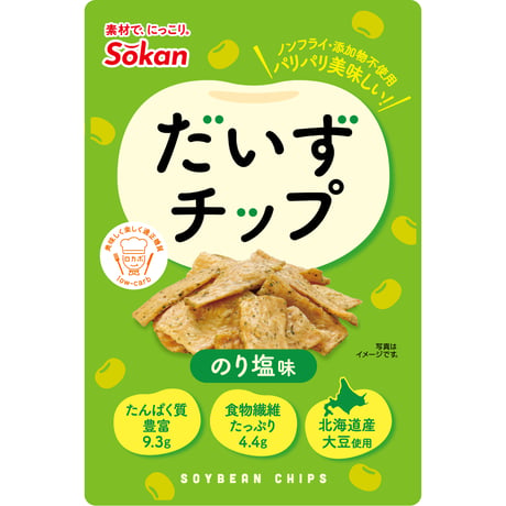 だいずチップのり塩味　23g×24入