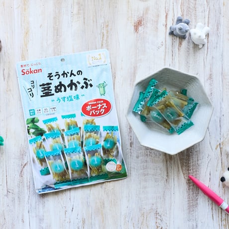 そうかんの茎めかぶ　うす塩味　ボーナスパック　95g×10入