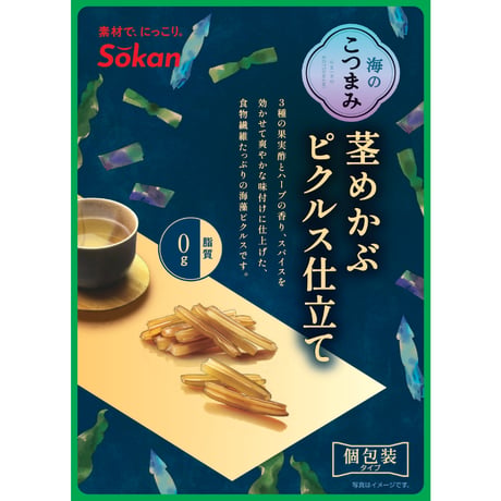 ★リニューアル★海のこつまみ　茎めかぶピクルス仕立て　65g×10入