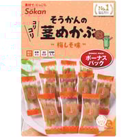 ★リニューアル★そうかんの茎めかぶ　梅しそ味　ボーナスパック　95g×10入