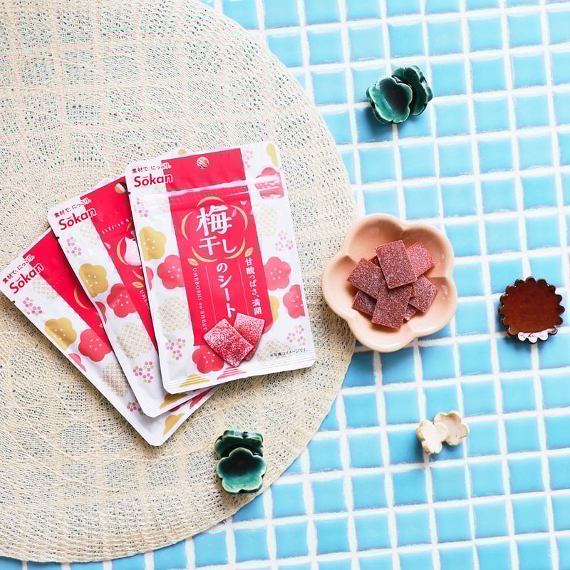 梅干しのシート 14g×24入 | 【公式】壮関 素材菓子専門店