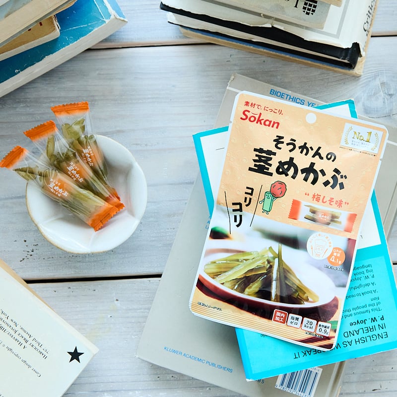 ☆リニューアル☆そうかんの茎めかぶ 梅しそ味 24g×30入 | 【公式】壮