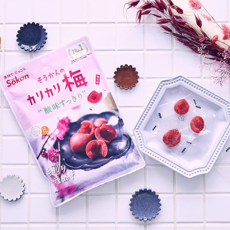 そうかんのカリカリ梅 個包装 60g×10入 | 【公式】壮関 素材菓子専門店