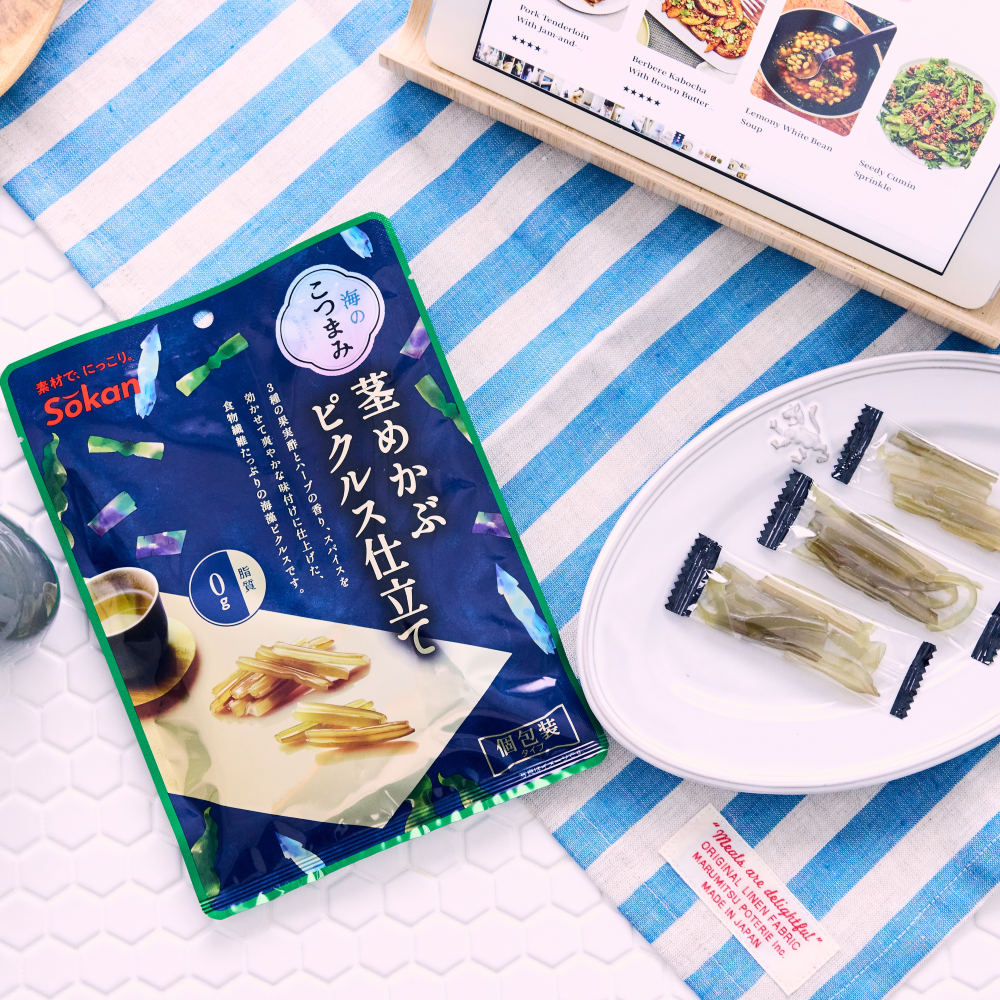 ☆リニューアル☆海のこつまみ 茎めかぶピクルス仕立て 65g×10入