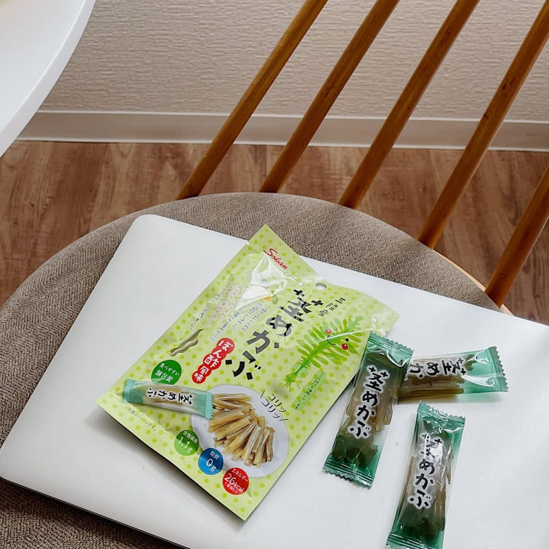 三陸産茎めかぶぽん酢風味 78g×12入 | 【公式】壮関 素材菓子専門店