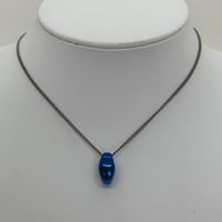 T’sブルードロップリングチェーン